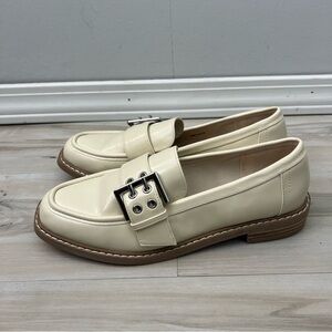 DV Dolce Vita Fayte Loafers with Silver Buckle